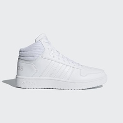 Adidas Hoops 2.0 Mid Női Akciós Cipők - Fehér [D53005]